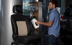 3D Scanning Car Seat with Artec Eva