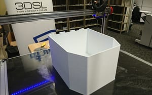 Large format 3d printing of an enclosure for a mining r&d project